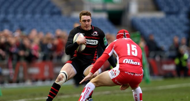 Dougie Fife on the charge for Edinburgh