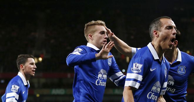 Everton held Arsenal to a 1-1 draw in a pulsating game at Emirates Stadium
