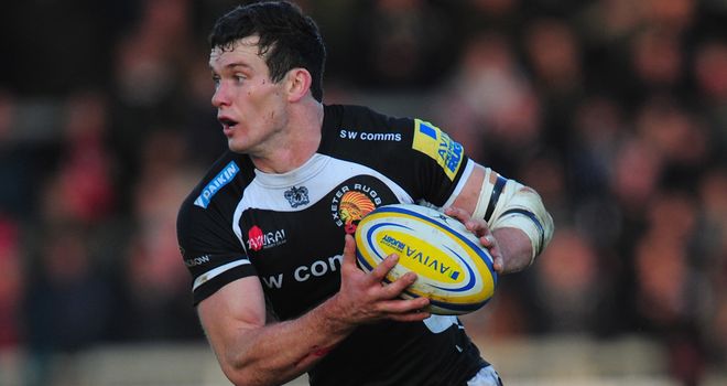 Ian Whitten: Has scored two tries in 34 appearances for Exeter