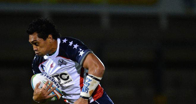 Lelauloto Tagaloa: Has joined the Sheffield Eages on a two-year contract