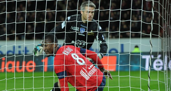 Salomon Kalou scored twice for Lille