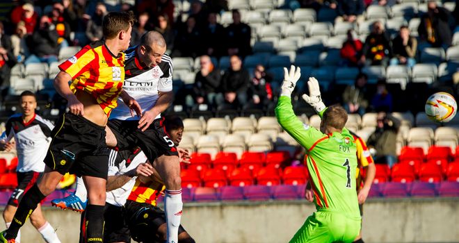 Andy Considine's early header wins the day for Aberdeen at Firhill