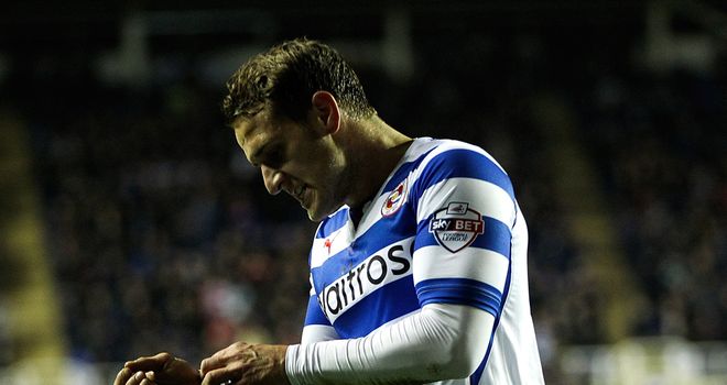 Billy Sharp: Celebrates goals for Reading