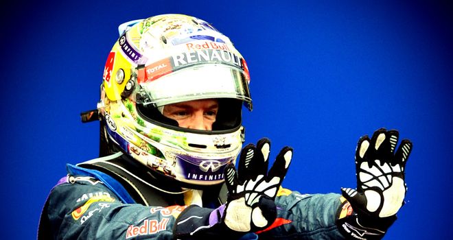 Sebastian Vettel: Award winner