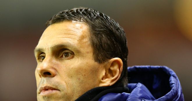 Gus Poyet: Expecting a tough test against Manchester City