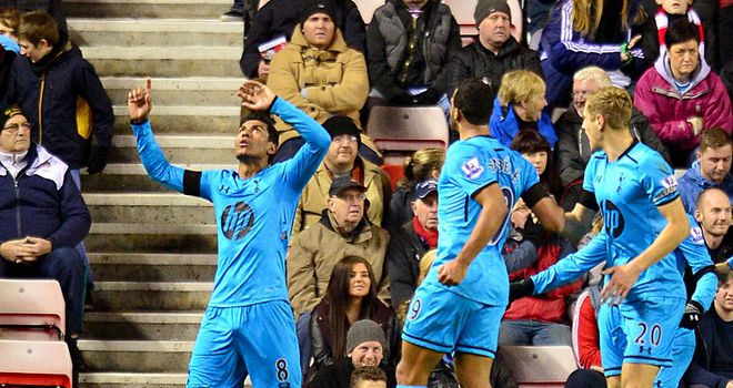 Paulinho: Scored the qualiser at the Stadium of Light with a reflex goal when Sunderland failed to clear