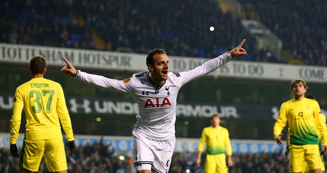 Roberto Soldado: Netted a hat-trick as Tottenham crushed Anzhi Makhachkala