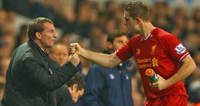 Brendan Rodgers: Has tipped Jordan Henderson to star for England