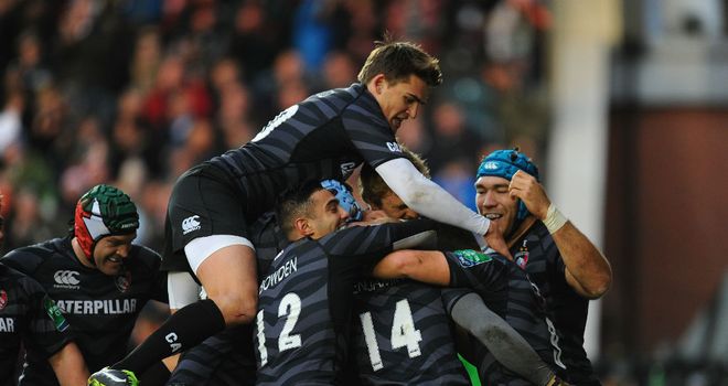 Leicester Tigers: Hoping to maintain their form for the full 80 minutes this week