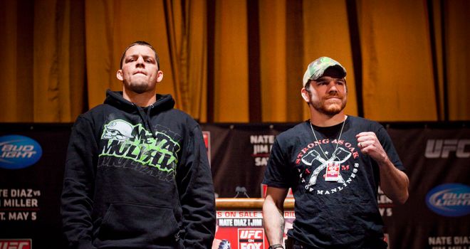Nate Diaz: Overpowered Gray Maynard in the first round of their fight