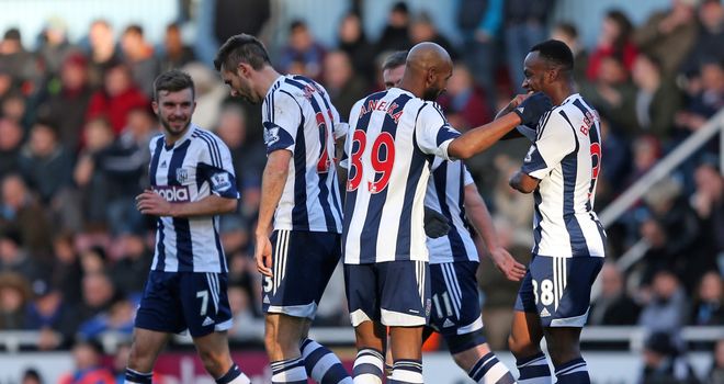 Nicolas Anelka: Celebrates scoring against West Ham at Upton Park
