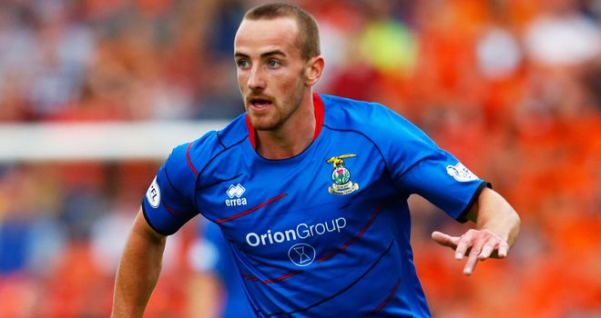 James Vincent: Signed a new deal to keep him at Inverness until 2016