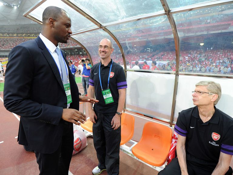 Patrick Vieira: Believes Arsene Wenger's side lack leaders