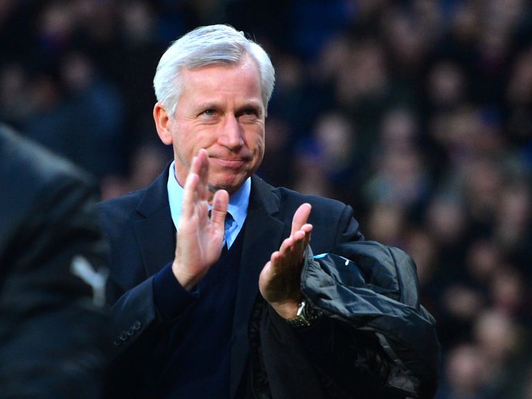 Alan Pardew: Happy with progress over last 12 months