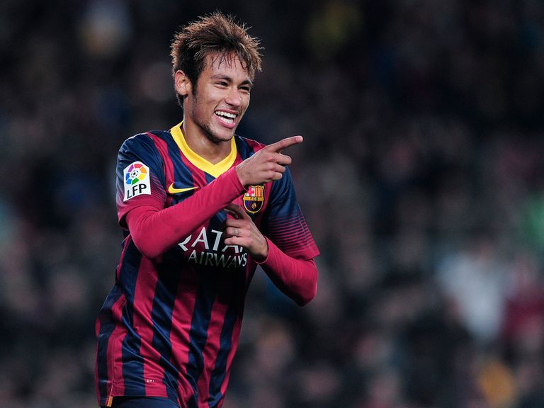 Neymar: Joined Barcelona in the summer