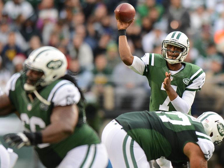 Geno Smith in action for the Jets
