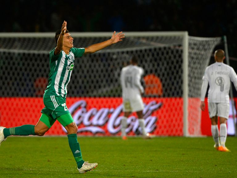 Ismael Benlamaalem celebrates for Raja Casablanca
