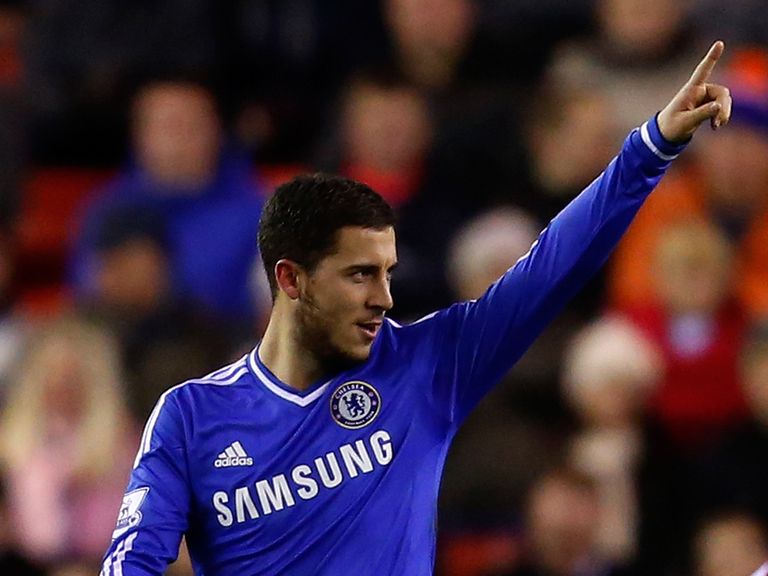 Eden Hazard: Looking good for Chelsea