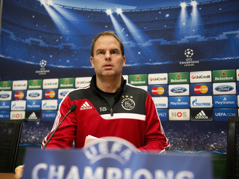 Frank de Boer: Willing to talk to Spurs