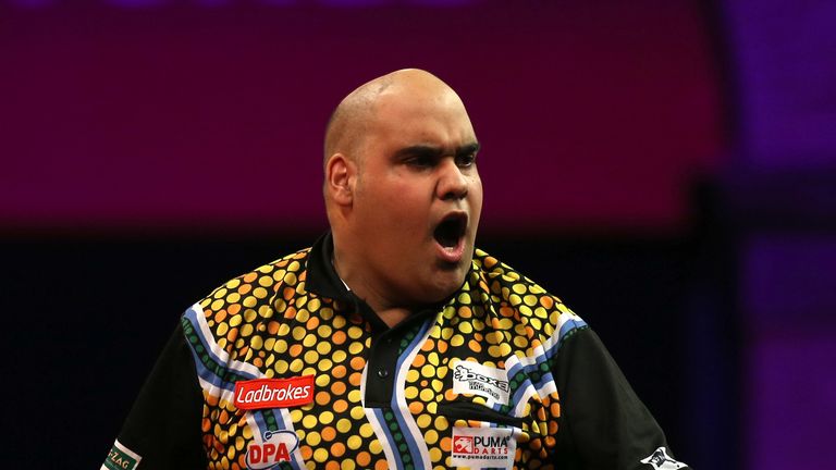 Kyle Anderson: One of the first four Tour Card winners on the opening day of the 2014 PDC Qualifying School