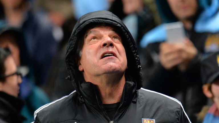 Sam Allardyce: On the defensive after West Ham's terrible run of form