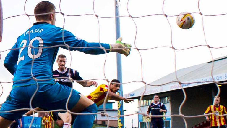Lyle Taylor: Scores his second in Partick Thistle's draw with Ross County