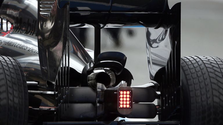 McLaren have attracted the attention of rival teams with the design of the rear of their car.