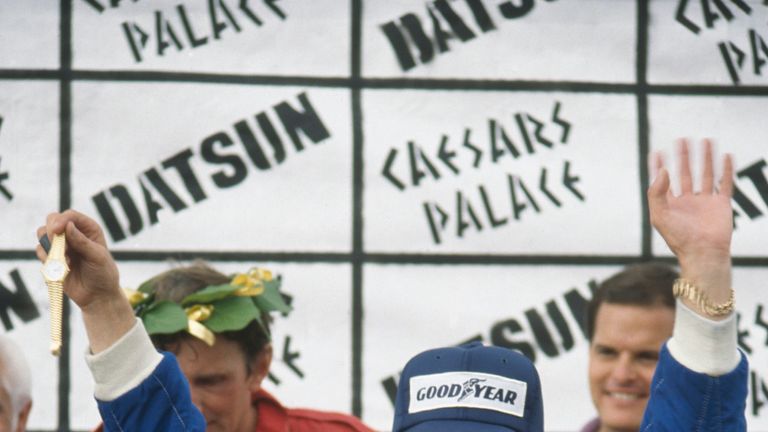 Keke Rosberg stayed cool in the scorching heat of the 1984 Dallas Grand Prix