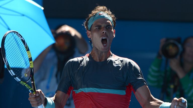 Rafael Nadal: Is through to the semi-finals of the Australian Open