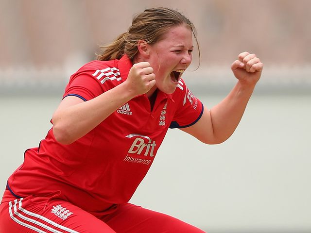 Anya Shrubsole: Starred for England with three wickets