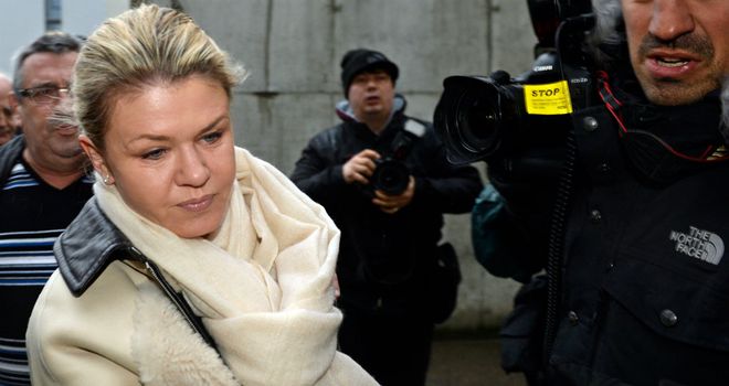 Corinna Schumacher: Has urged the media to depart Grenoble