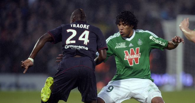 Abdou Traore (24) was on target for Bordeaux