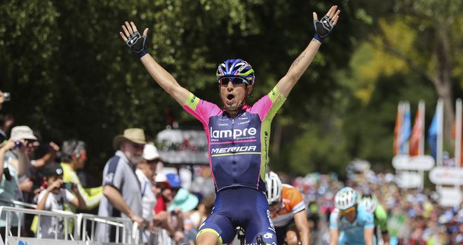 Diego Ulissi: Moved himself into contention with an impressive victory