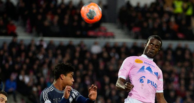 This goal from Modou Sougou wasn't enough for Evian.