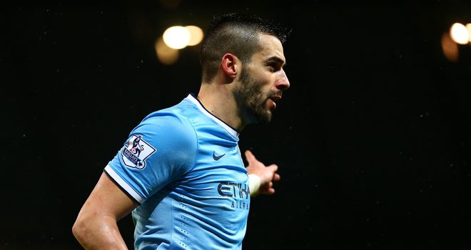 Alvaro Negredo: 15 goals in 15 games at the Etihad stadium