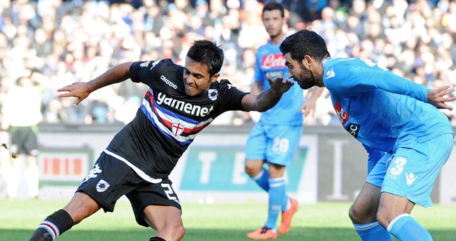 Eder takes on Raul Albiol
