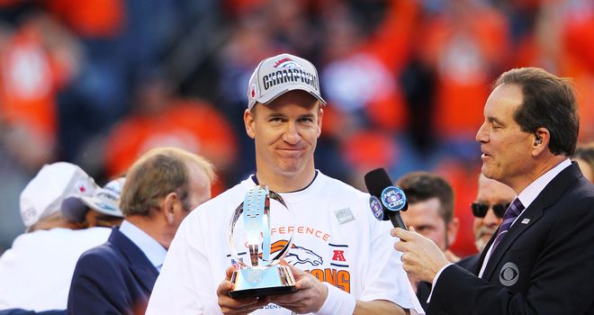 Peyton Manning: Will play in his third Super Bowl on February 2