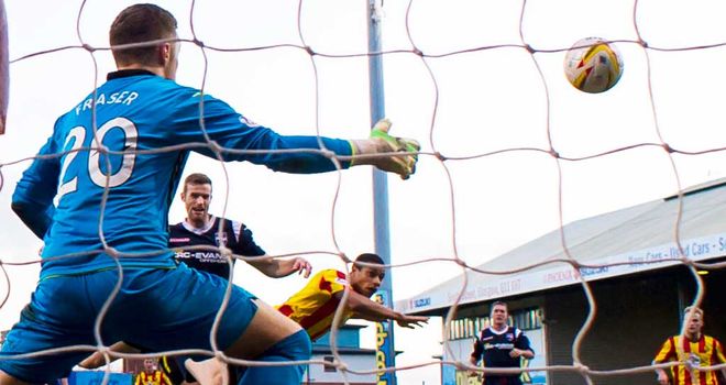 Lyle Taylor: Scores his second in Partick Thistle's draw with Ross County