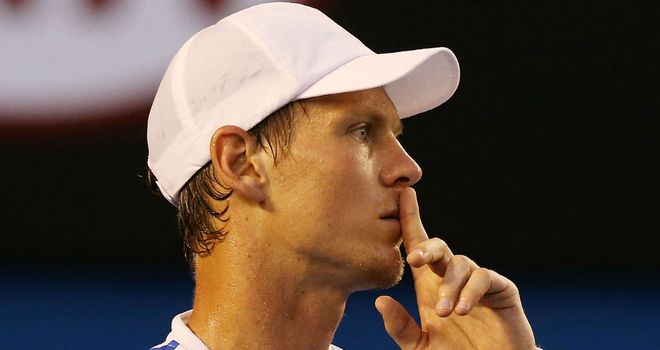 Tomas Berdych: Raced past Andreas Seppi in his opening match