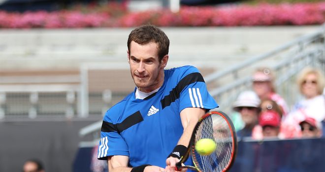 Andy Murray: Safely through in Rotterdam