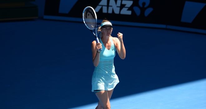 Maria Sharapova: Needed three sets to beat Karin Knapp