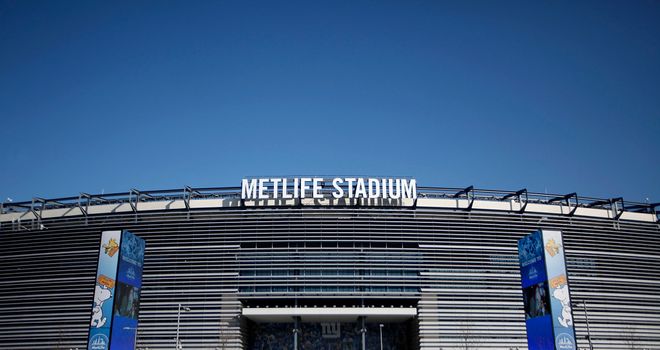 MetLife Stadium: first time Super Bowl has been held in cold-weather climate