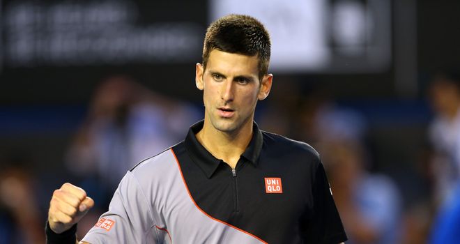 Novak Djokovic: Beat Lukas Lacko in three sets
