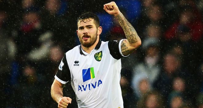 Bradley Johnson: Celebrates his opener