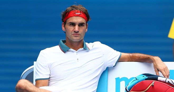 All in a day's work for Roger Federer