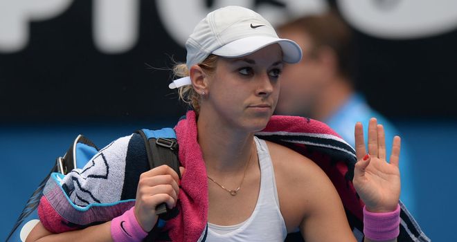 Sabine Lisicki: Injured a shoulder in the first round