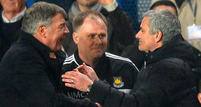 Mourinho has never lost to West Ham in the Premier League