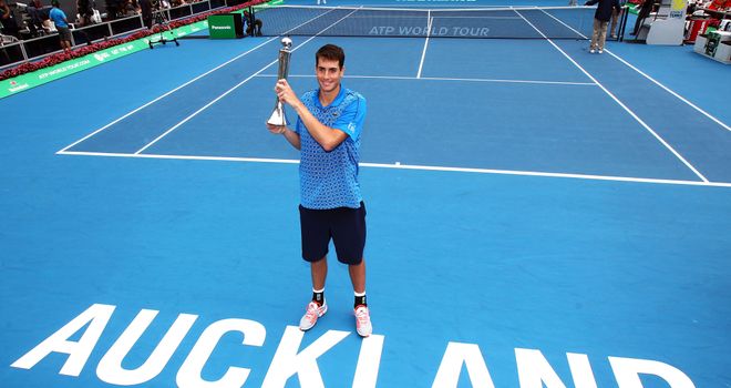 John Isner: American fired 23 aces during Heineken Open final win