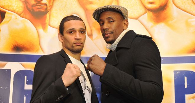 Darren Hamilton (r): One win away from keeping the Lonsdale Belt for good (Pic: Matchroom)