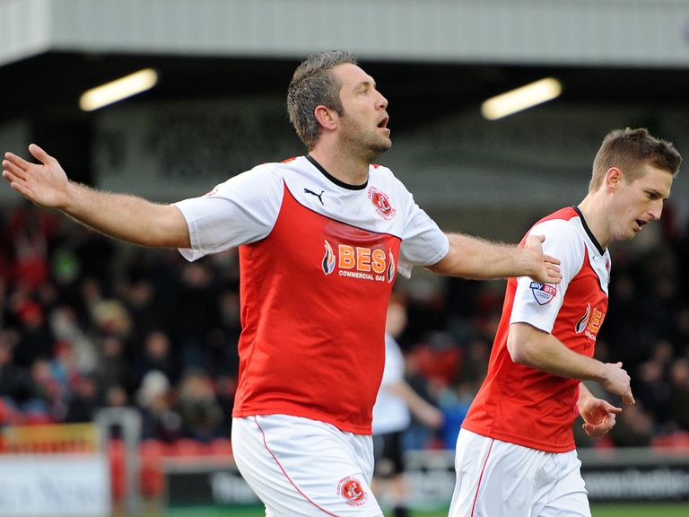 Jon Parkin netted as Fleetwood beat Accrington 3-1.